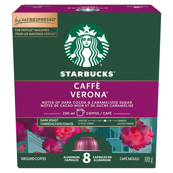 Starbucks Caffé Verona For Nespresso Vertuo, 100 g