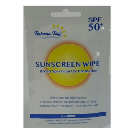 BioMiracle Sunscreen Wipes, 10 Count