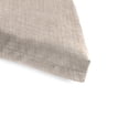 thumbnail image 3 of Jordan Manufacturing 72" x 21" Dove Beige Solid Rectangular Outdoor Chaise Lounge Cushion with Ties and Hanger Loop, 3 of 11