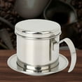 thumbnail image 4 of Lubelski Portable Stainless Steel Coffee Dripper Reusable Filter Drip Pot Cup Cookware, 4 of 9