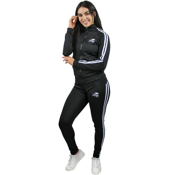 Conjunto Deportivo Pants Sudadera Fire Sports Negro Fire Sports Conjunto deportivo/Pants/