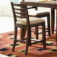 thumbnail image 2 of American Drew Tribecca 25" Splat Back Counter Stool in Root Beer Finish, 2 of 5