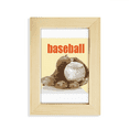 thumbnail image 1 of Equipos de béisbol de Estados Unidos Escritorio de madera Arte Pintura 5x7 pies Marco de foto, 1 of 4