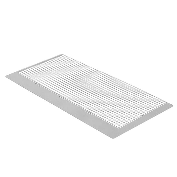 Naiovety Regla de red de dibujo de diamantes todo en de acero inoxidable para manualidades y proyectos, práctica y práctica Artesanía modelo 140