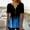 #05, variant on Busydd Womens Summer Tops Casual V-Neck Short Sleeve T-Shirt Tops Floral Buttoned Basic Tunic Tops Pleated T-shirt Blouses