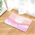 thumbnail image 3 of Colorful Kitchen Entrance Door Mat Flannel Carpet Doormat Colorful Setting Sun Indoor Floor Mats Anti-Slip Rug, 3 of 6