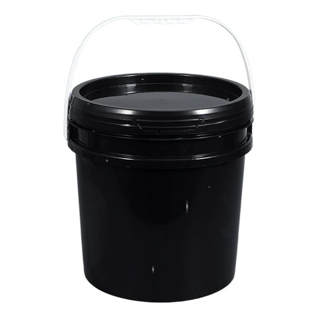 Elodie Bucket Multipurpose Sturdy with Handle and Lid for Kitchen Construction Home 15L