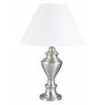 thumbnail image 1 of Lampe de Table en Métal - Nickel Satiné, 1 of 1
