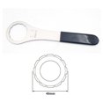 thumbnail image 4 of maskred Outil Pratique Outil de Réparation de Clé de Pédalier Outil de Clé d'Essieu Robuste 49mm 240x60x4mm 1Set, 4 of 6