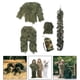 thumbnail image 4 of Conjunto de uniforme invisible Cola Ghillie Suit Ropa de actividades al aire libre Verde 110~140CM, 4 of 8