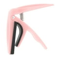 thumbnail image 4 of Ukulele Capo, Single-Handed Tuning Tool Quick-Change 4 String Guitar Capos  For Stringed Instrument White,Red,Black,Dark Blue,Pink, 4 of 8