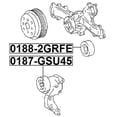thumbnail image 2 of Febest PULLEY IDLER # 0188-2GRFE OEM 16604-31010, 2 of 2