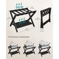 thumbnail image 5 of Portaequipajes SONGMICS plegable con espacio de almacenamiento negro, 5 of 5