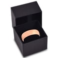 thumbnail image 2 of Tungsten Wedding Band Ring 7mm for Men Women Comfort Fit 18K Rose Gold Plated Plated Domed Polished Lifetime Guarantee, 2 of 5