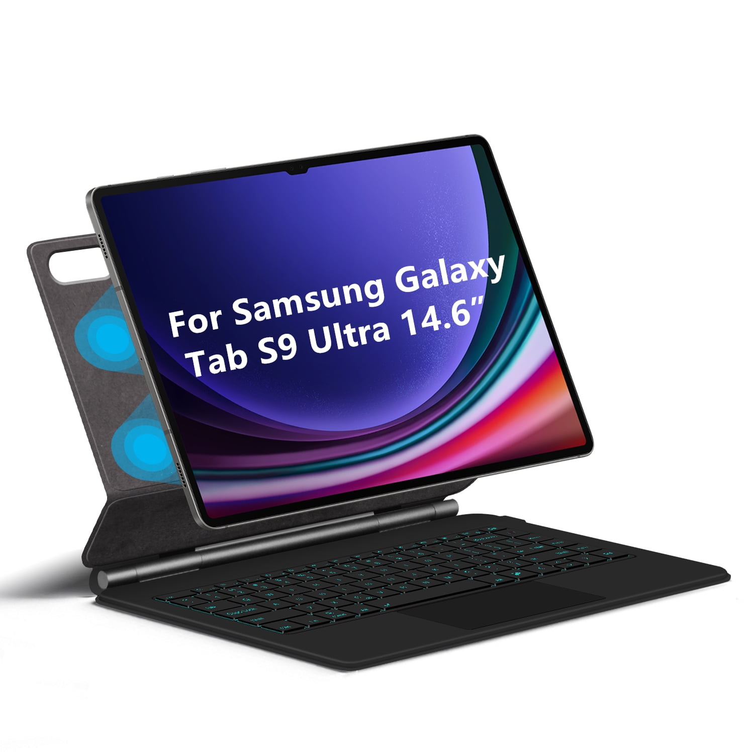 SAMSUNG Book Cover Keyboard with Trackpad for Galaxy Tab S9+ With