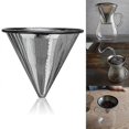 thumbnail image 1 of Filtre à Café en Acier Inoxydable Réutilisable Sans Papier pour Cafetière, 1 of 5