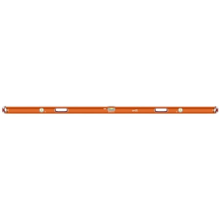 Swanson Savage 78" Magnetic Anodized Aluminum Pro Grade Box Beam Level Contractor Series with Gelshock End Caps, Model SVB78M
