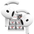 thumbnail image 1 of wonima02 4 Pairs Ear Hooks for AirPods 4th Generation [Added Storage Pouch] Anti Slip Sport Ear Tips Accessories Compatible with AirPods 4 [2024 Released] S & L, 1 of 1