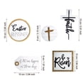 thumbnail image 3 of Easter Decorative Ornaments Easter Christmas Decor Rustic Farmhouse Table Decor Signs And Spring Home Desk, 3 of 8