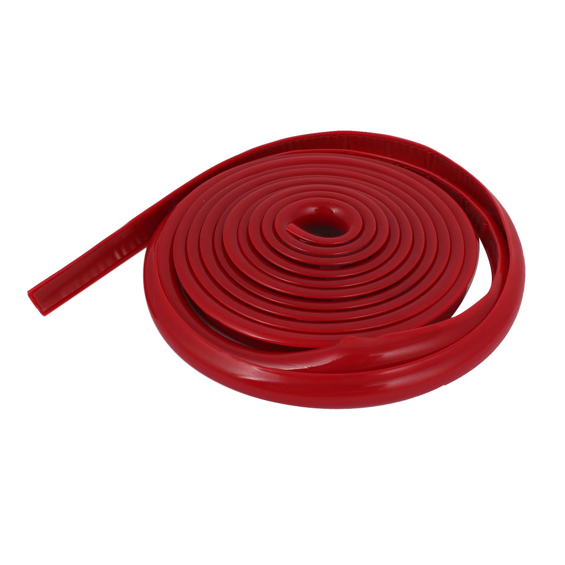 Red Flexible Adhesive Backing Vehicle Car Moulding Trim Strip 2m Length