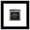 Black Framed Version, variant on Gallery Pops Marvel WandaVision - TV Logo Wall Art, Unframed Version, 12" x 12"
