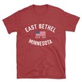 thumbnail image 1 of East Bethel Minnesota Patriot Men's Cotton T-Shirt, 1 of 1
