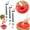 3 Pack, variant on Uiz Merueh 2-in-1 Stainless Steel Fruit Cutter,3 Pack Watermelon Fork Slicer Cutter Slicer Tool, Dual Head Fruit Forks Slicer Knife,Summer Watermelon Fruit Cutting Home Kitchen Gadgets