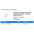 thumbnail image 2 of Automatic Transmission Pan Gasket - Compatible with 2002 - 2003 Ford Windstar 3.8L V6, 2 of 2