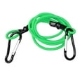thumbnail image 2 of Almencla 3ft Kayak Canoe Tow Line Lanyard with Carabiner Clips Green, 2 of 7