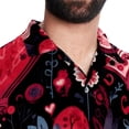 thumbnail image 5 of Valentine's Day Love Men's Short Sleeve Poplin Shirt, Casual Printed Button Down, Summer Beach Hawaiian Shirts, Unisex, 5 of 6