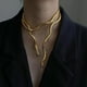 thumbnail image 2 of Pulsera con forma de serpiente Taichell Gold para mujer, Halloween, 2 of 6