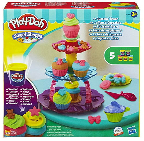 play doh cupcake tower
