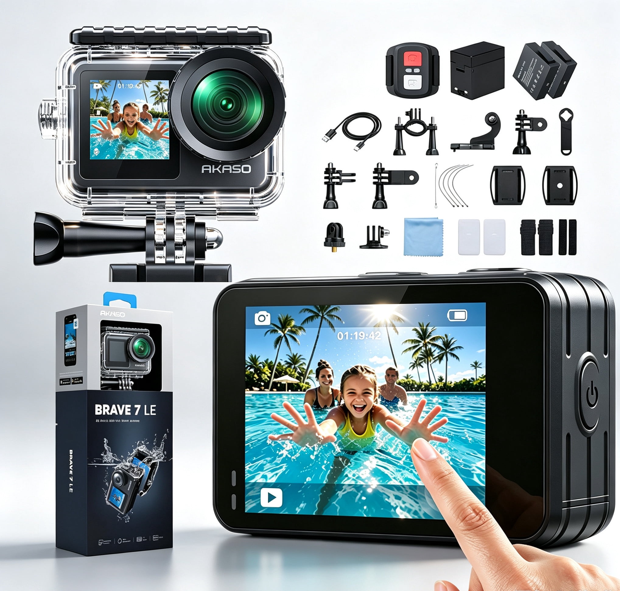 DJI Osmo Pocket Handheld Digital Camcorder - Small, Portable, 4K