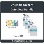 "Unstable Unicorns" Complete Compatible Sleeve Bundle (8810 X 4)