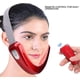 thumbnail image 5 of Dispositivo de estiramiento facial eléctrico (rojo), máscara de vibración adelgazante facial en forma de V con moldeador de línea de mandíbula, máscara de estiramiento facial en forma de V, 5 of 5