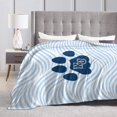 thumbnail image 4 of Kean University Logo Fleece Blanket, Very Soft Microfiber Flannel Blanket for Couch Warm and Cozy for All Seasons, 4 of 6