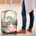 thumbnail image 4 of Easter Egg Beagle Bunny Ear Welcome Spring Truck Travel Luggage Cover Beagles Dog Lover Gifts Idea Suitcase Dust Protective Decor - 12002, 4 of 5
