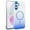 Blue, variant on Allytechgroup Sparkly Case for Samsung Galaxy A35, Slim Glitter Magnetic Phone Shell Compatible with Magsafe Anti Yellowing Shockproof Protective Back Cover for Samsung Galaxy A35, Red