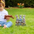 thumbnail image 4 of Deeceymbur Easter Garden Stake Rabbit Decoration for Outdoor Yard Spring Home Decor Vintage Style Bunny Ornament for Lawns and Pathways, 4 of 5