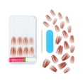 thumbnail image 3 of KISS Bare but Better Press on Nails, Nude Lipstick, Beige, Medium Coffin, 28 Count, 3 of 8