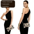 thumbnail image 3 of Xixirimido Women Evening Bags Leather Clutch Bag Purses Formal for Wedding Party Envelope Bags Crossbody Clutches with Chain Strap, Leopard Print, 3 of 7