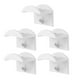 thumbnail image 2 of 5x Gorra de béisbol Rack Cap Organizador Puerta Pared Gancho para colgar auriculares (Blanco) Likrtyny Oficina Multiescena Multifunción, 2 of 8