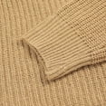 thumbnail image 3 of Sweaters for women Women's V Neck Sweaters Button Down Knitted Fall Winter Long Sleeves Women's Sweater christmas sweater women, 3 of 7