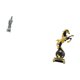 thumbnail image 5 of Estatua de Guan Yin, figura de caballo, estatua de resina, artesanía, obra de arte, figura decorativa de escritorio, diseño único, adecuada para el ho, 5 of 8
