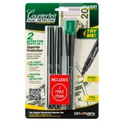 Dri Mark Dual Detector UV Light and Counterfeit Detector Pen Combo