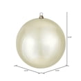 thumbnail image 2 of 15,75" Boule de Champagne Brillant UV Foré, 2 of 2