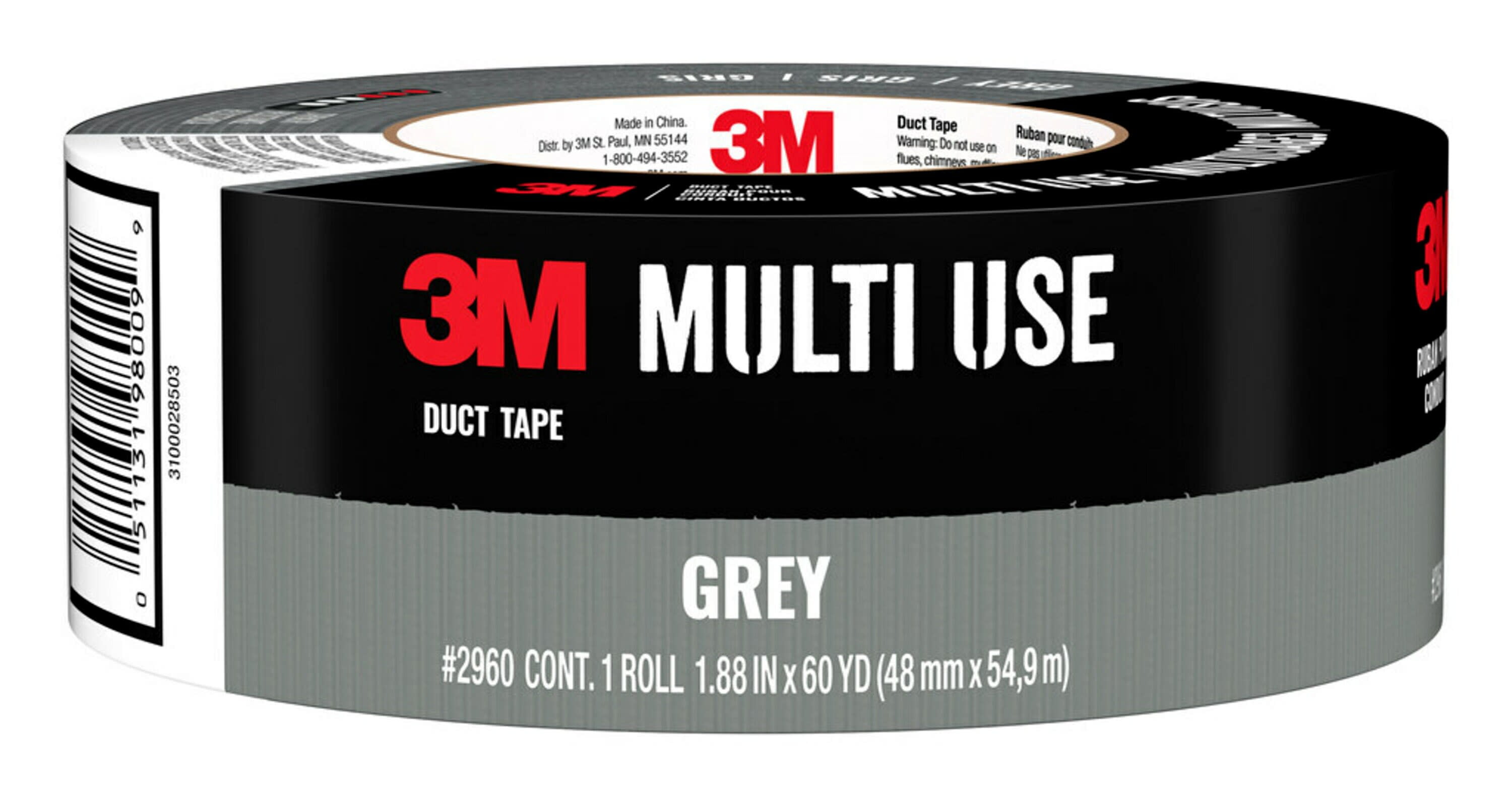 China Seal Pack Girl Hd Video - 3M Multi-Use Duct Tape, 1.88 in x 60 yd, Gray, 1 Roll/Pack - Walmart.com