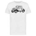 thumbnail image 1 of Retro Car Coupe Side View T-Shirt Men -Image by Shutterstock, Male Small, 1 of 2