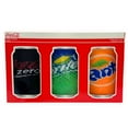 thumbnail image 4 of Coca-Cola Crew Socks, Can Gift Box, 6-Pack, Size 4-10, 4 of 6