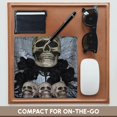 thumbnail image 4 of 3dRose, The Skulls One large skull and three small , MousePad, 4 of 7